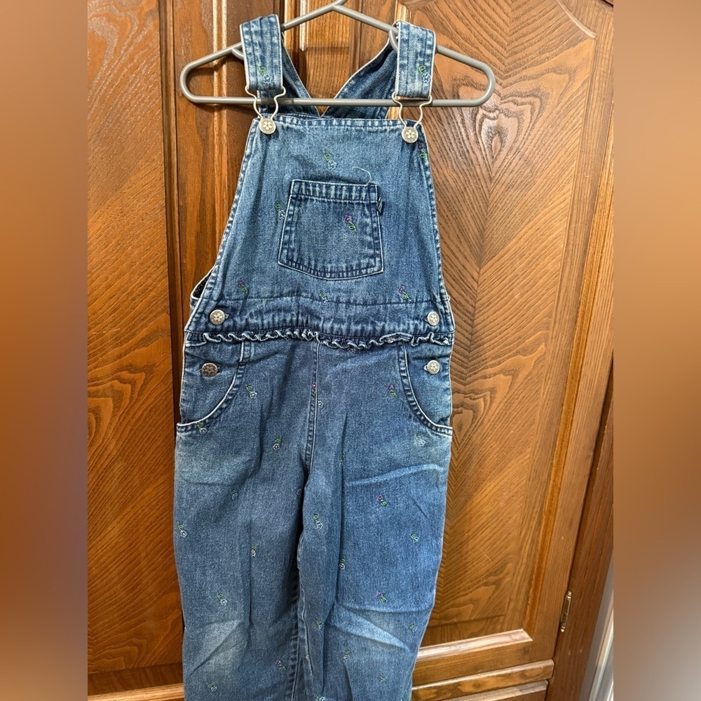 Vintage McKids Girls Denim Overalls